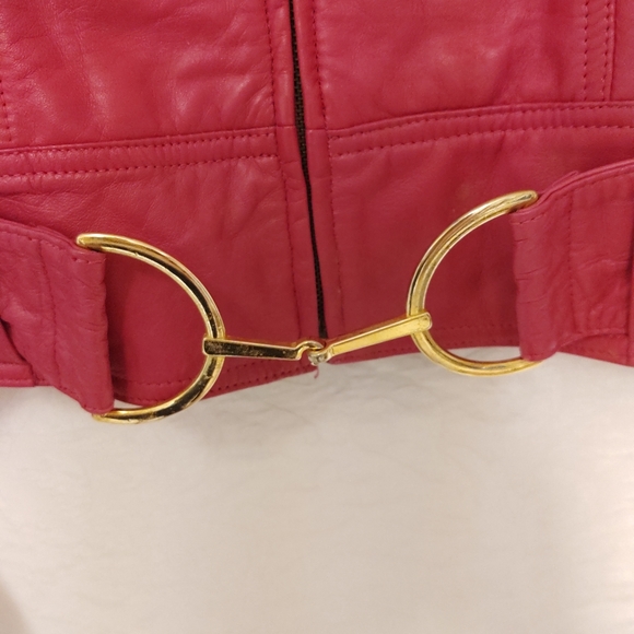 🔥 VINTAGE MAXIMA WILSON THE LEATHER EXPERTS 🔥SIZE L - Picture 8 of 9